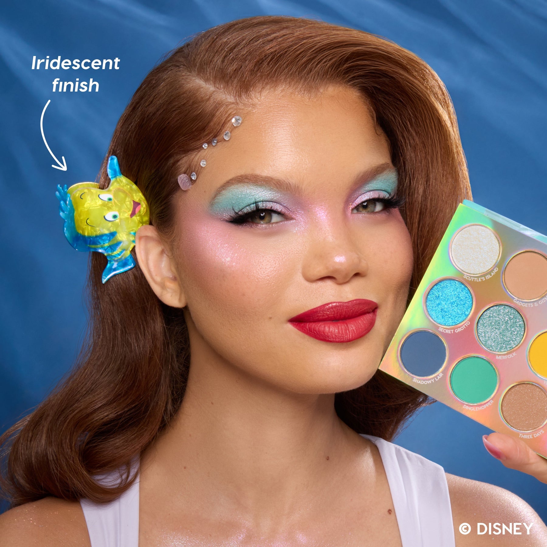 Flounder Hair Clip - Curated Mobile Artistry Duo