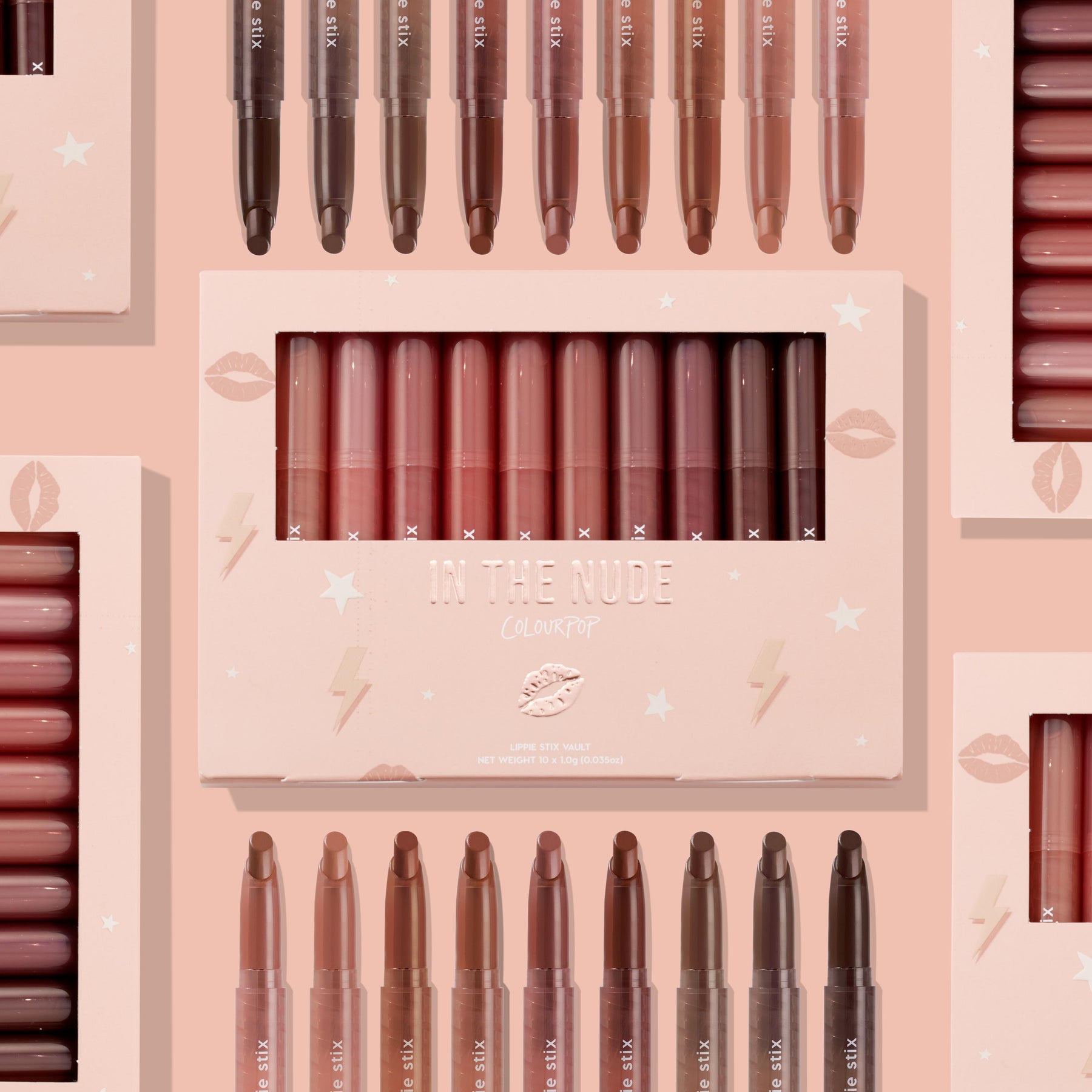 In the Nude - Refined Deluxe Lip Lineup