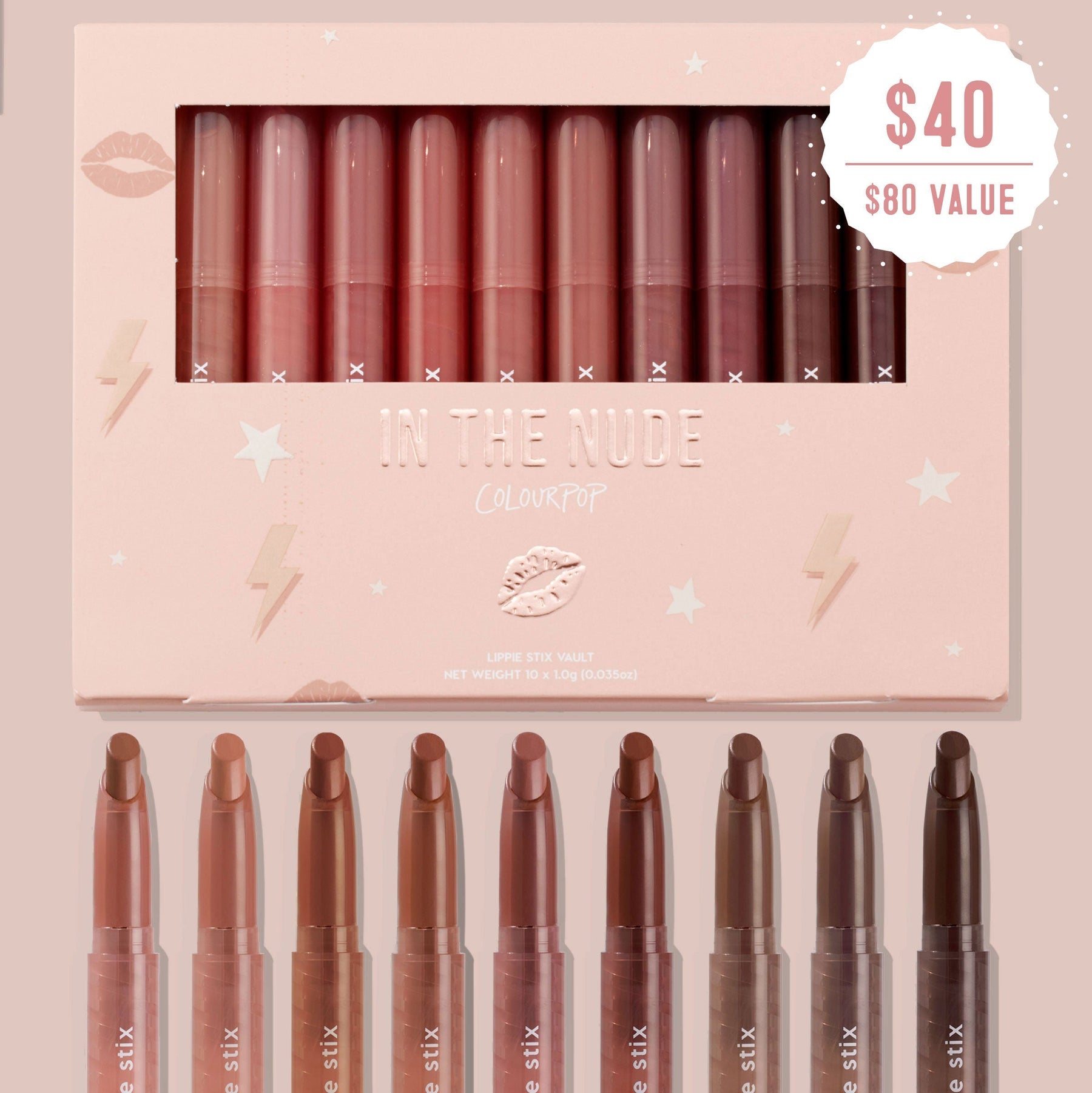 In the Nude - Refined Deluxe Lip Lineup