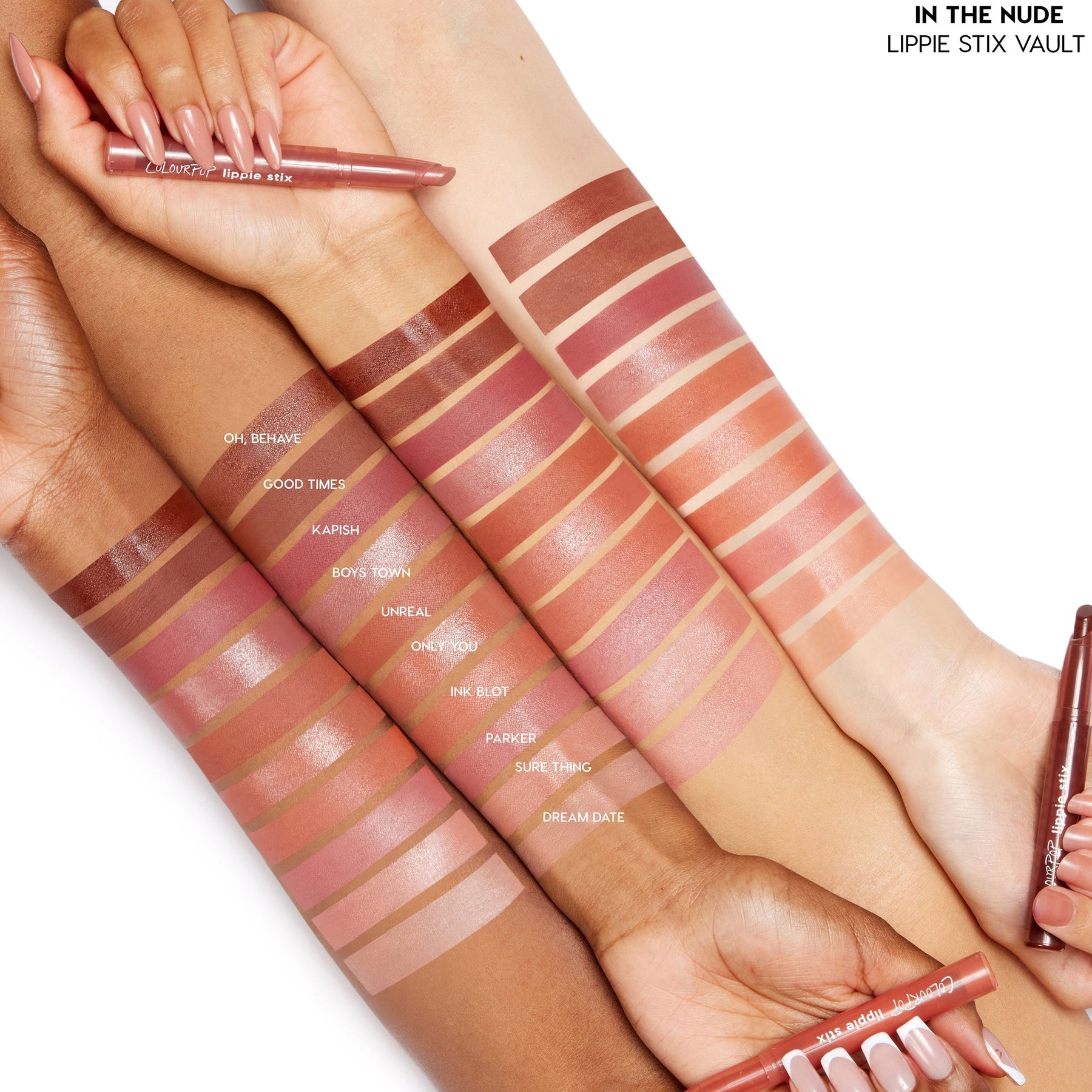 In the Nude - Refined Deluxe Lip Lineup