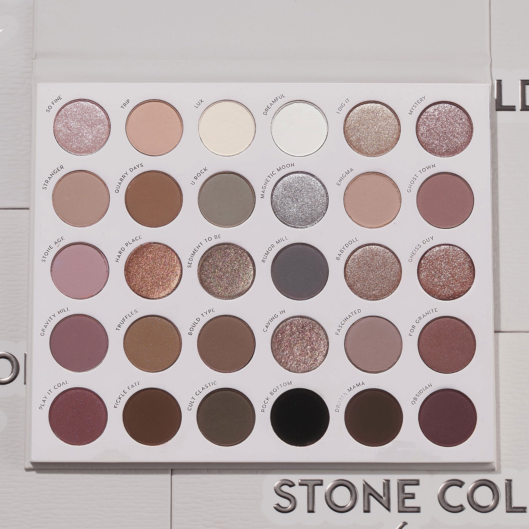 Stone Cold Fox - Polished Editorial Eye Accent