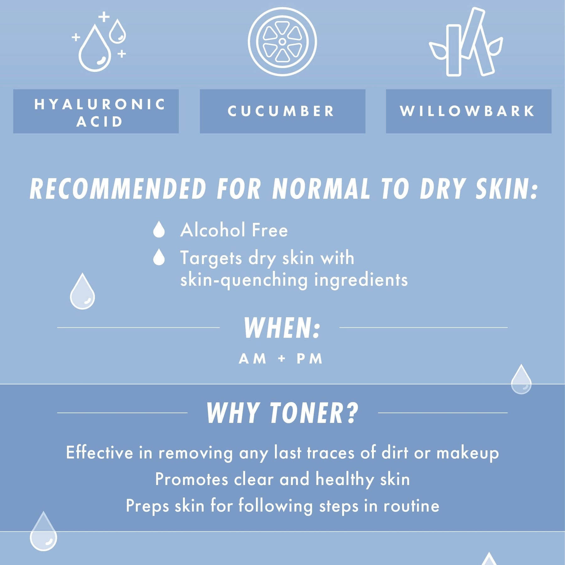 Waterfall Gentle Tonic - Delicate Recovery Skin Renewal