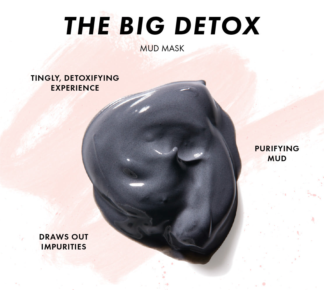 The Big Detox Mud Mask - Satin Revitalizing Skin Moisture