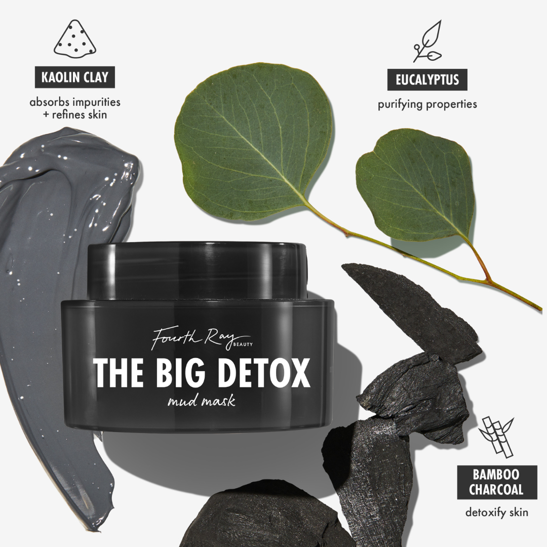 The Big Detox Mud Mask - Satin Revitalizing Skin Moisture