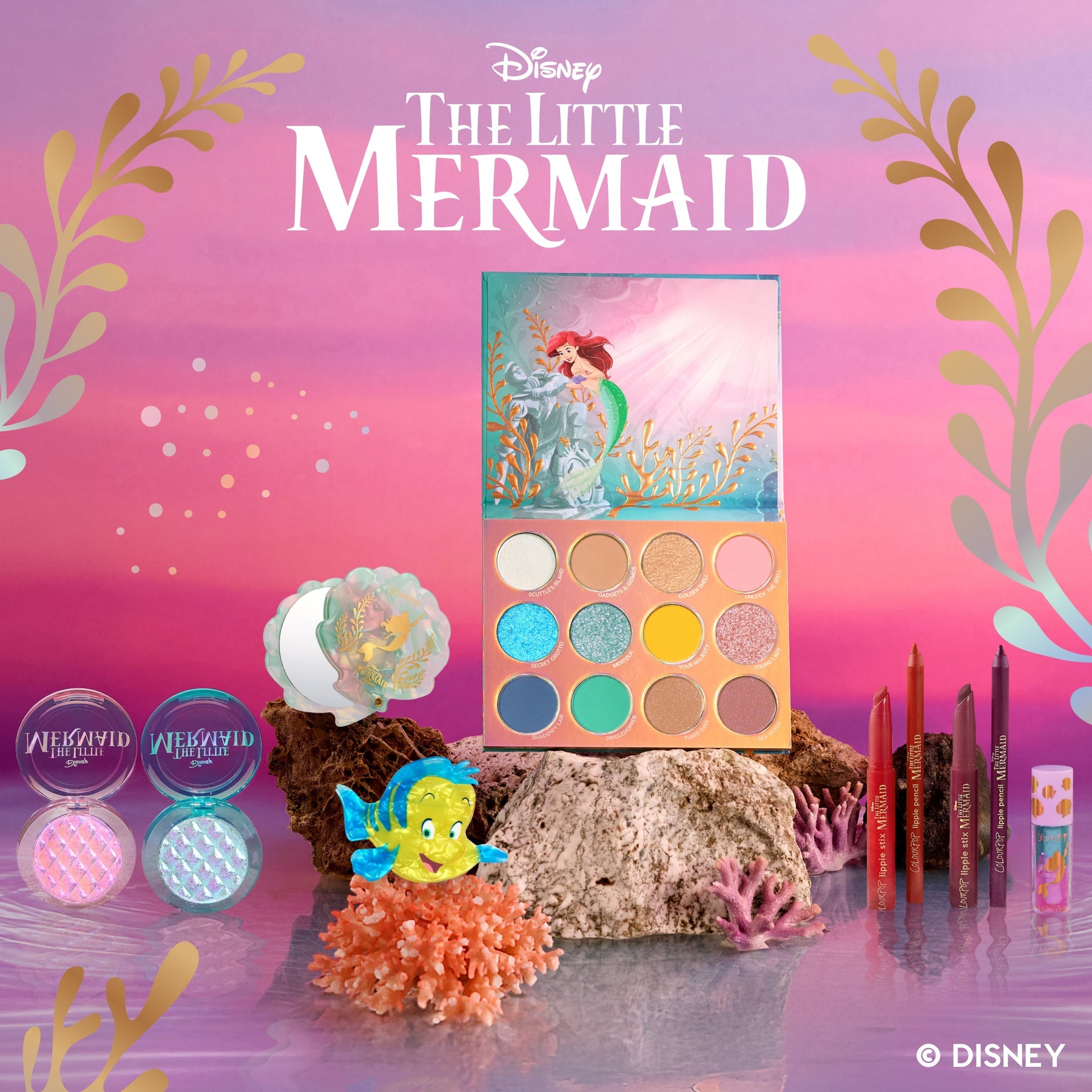 and The Little Mermaid - Buildable Daily Beauty Ensemble
