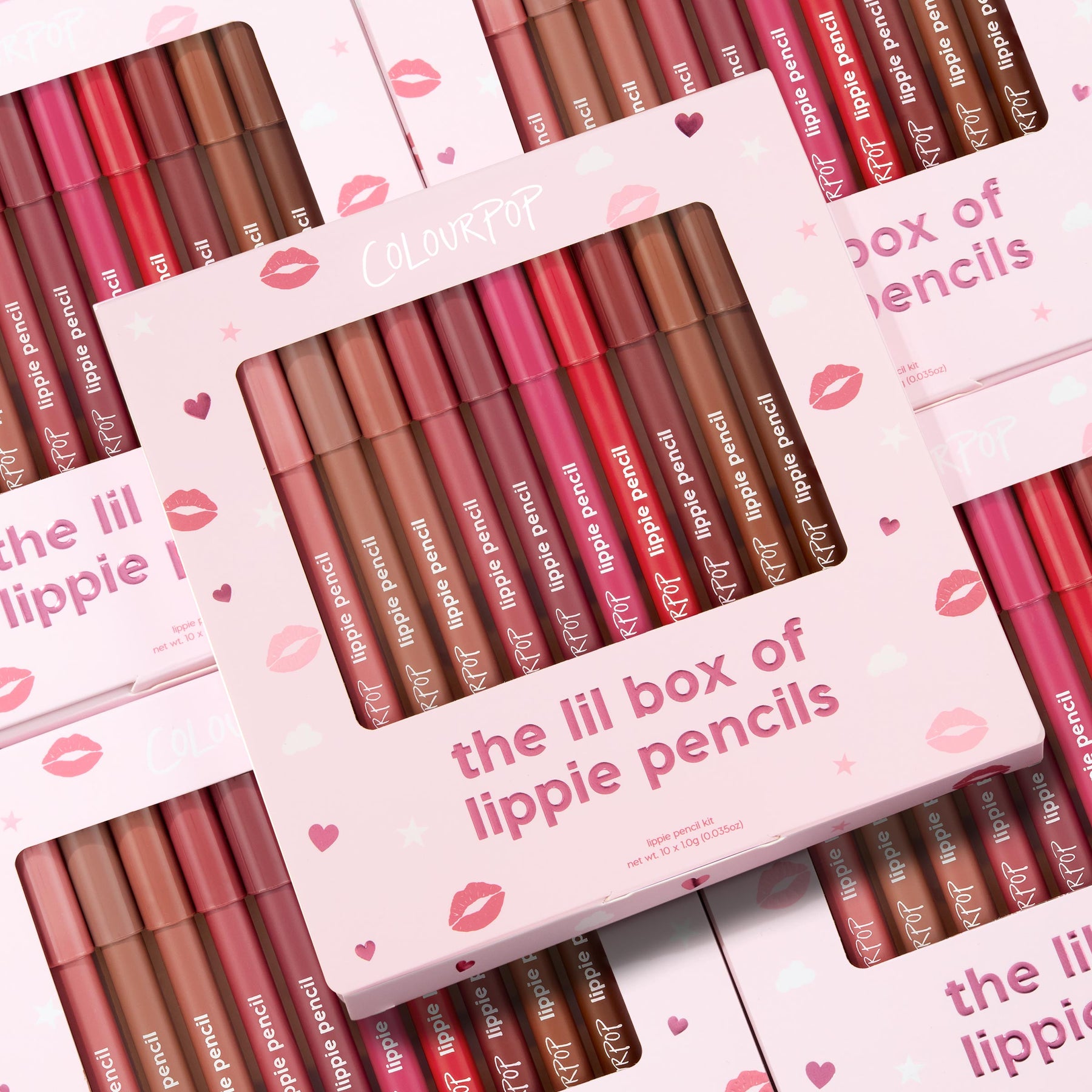 The Lil Box of Lippie Pencils - Natural Limited Lip Finish