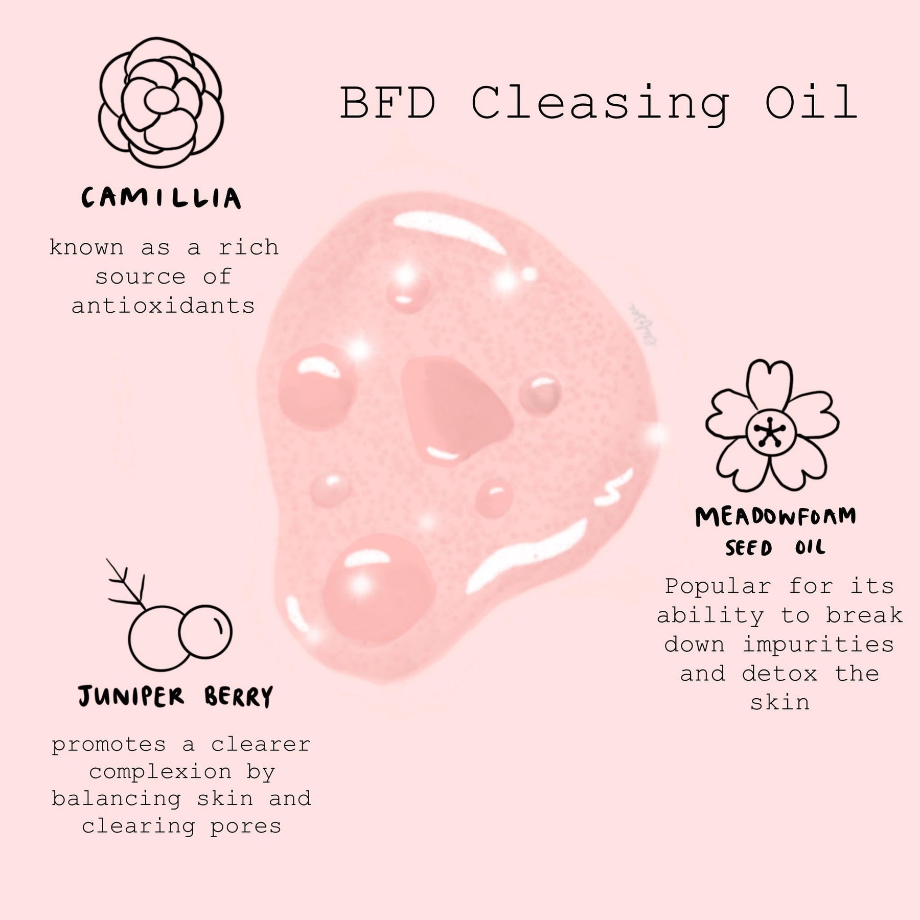 BFD Oil Cleanser - Protective Radiance Skin Nourishment