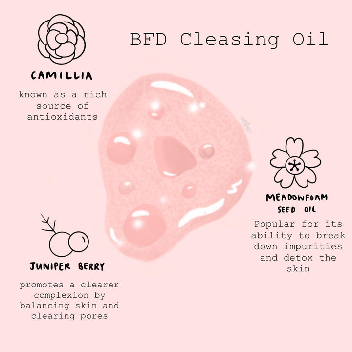BFD Oil Cleanser - Protective Radiance Skin Nourishment