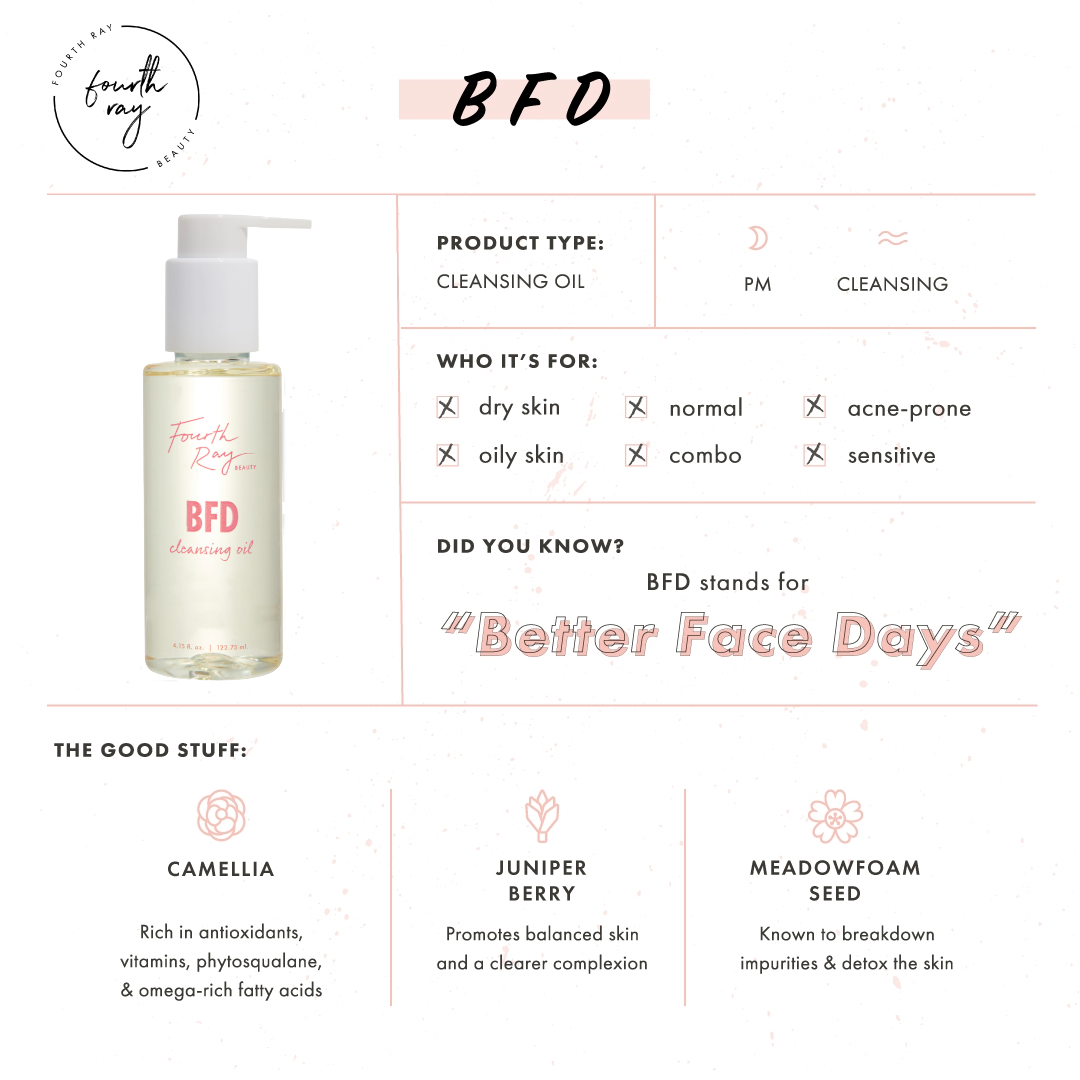 BFD Oil Cleanser - Protective Radiance Skin Nourishment