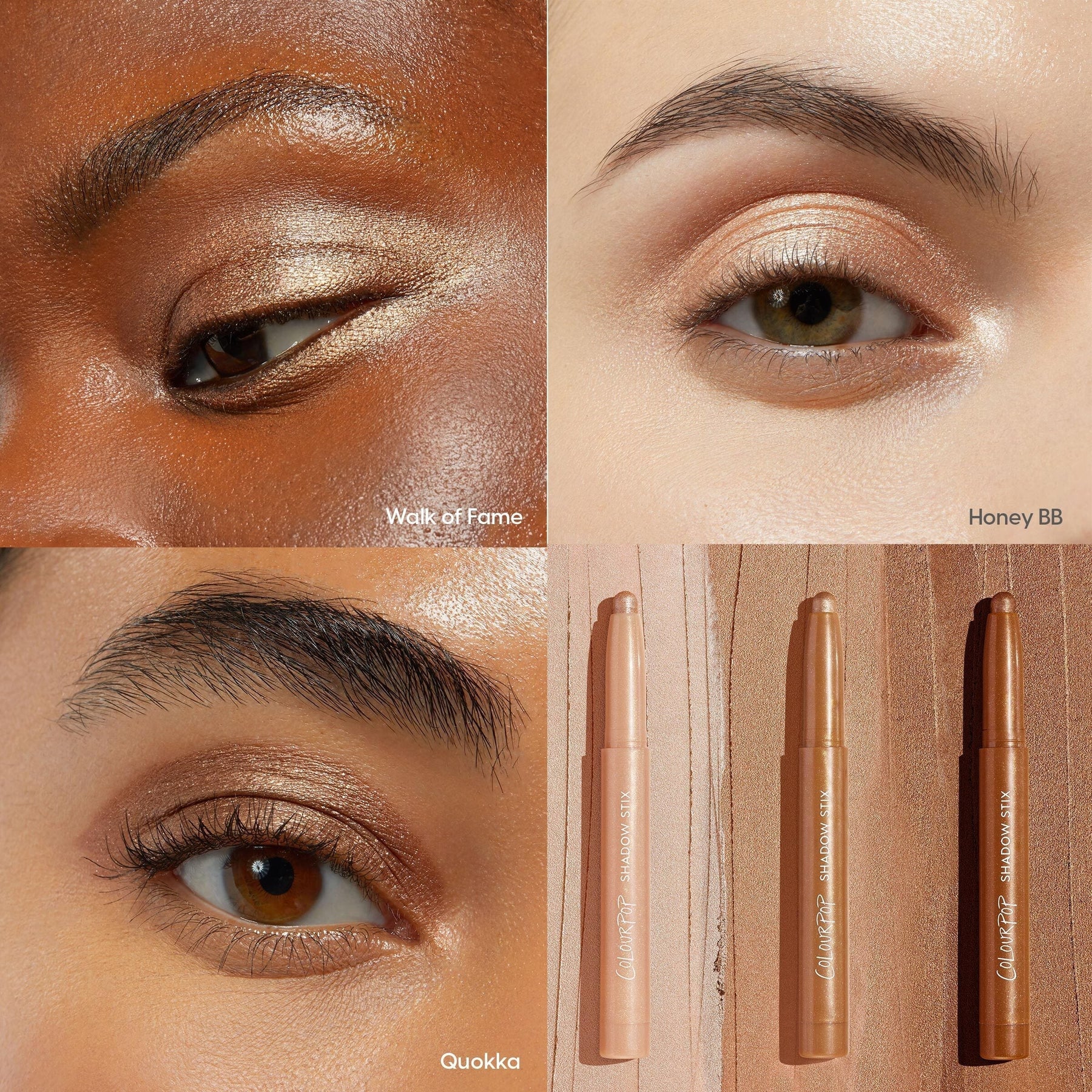 Shimmering Golds - Blendable Everyday Eye Dimension
