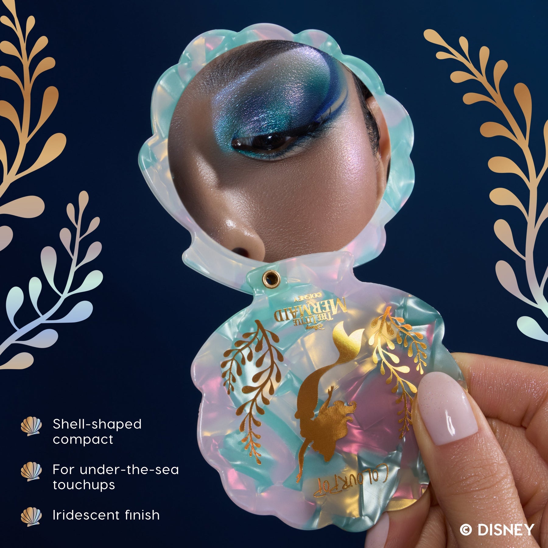 The Little Mermaid Mirror - Detail-Focused Balanced Artistry Detail