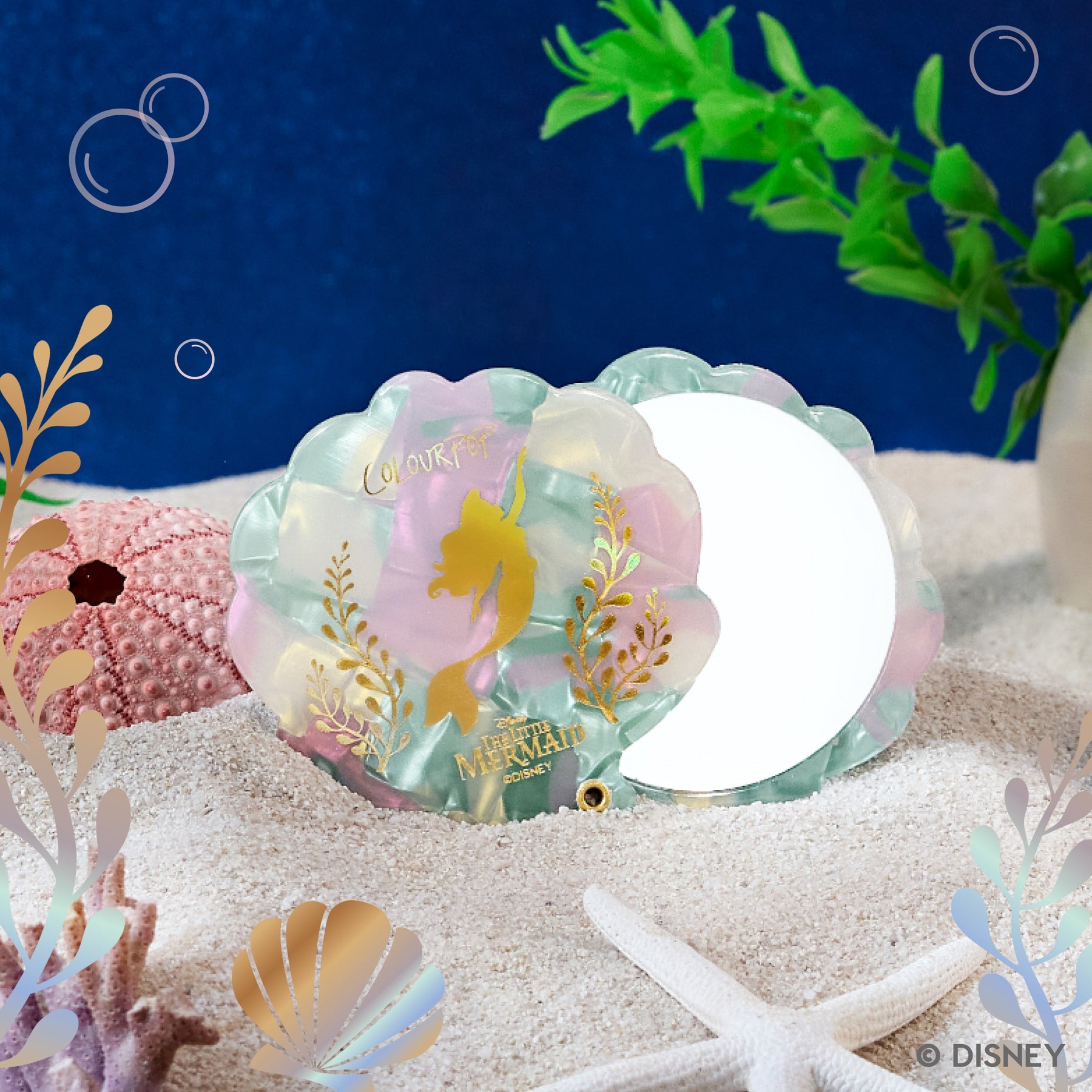 The Little Mermaid Mirror - Detail-Focused Balanced Artistry Detail